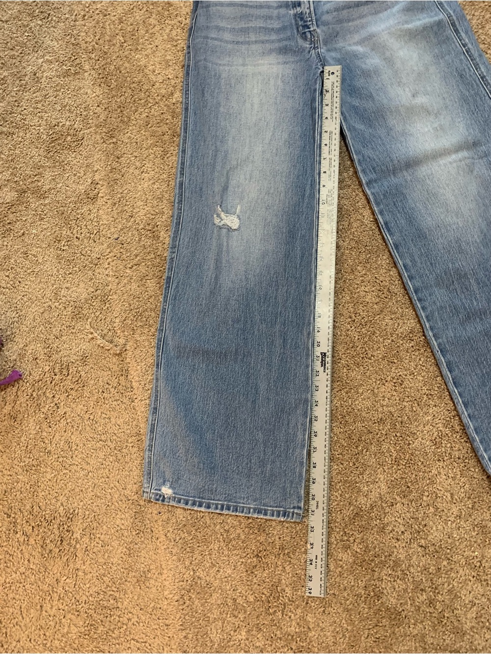 Vervet Light Blue Wide-Leg Women's Jeans - Classic Casual - Picture 11 of 12